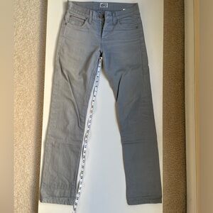 Naked & Famous Griffin Selvedge Chino Gray pants size 28